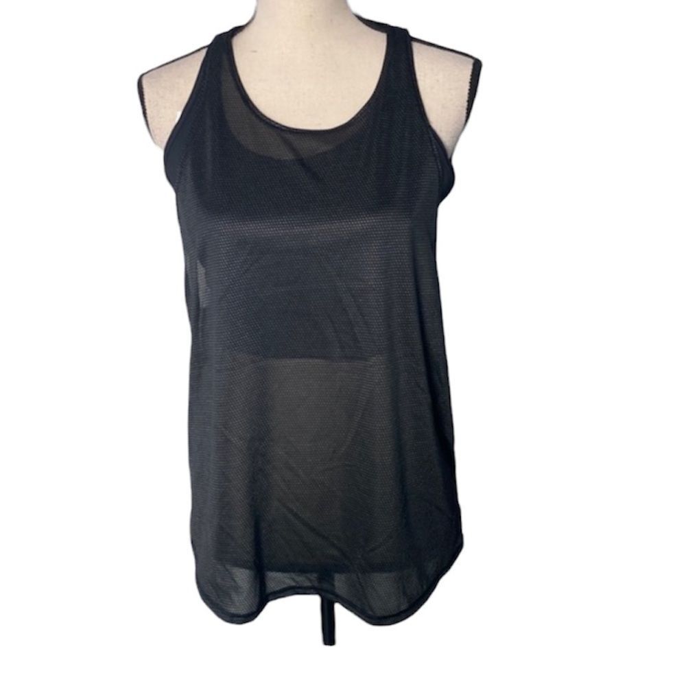 Lululemon Black Built In Bra Tank Top Size 10